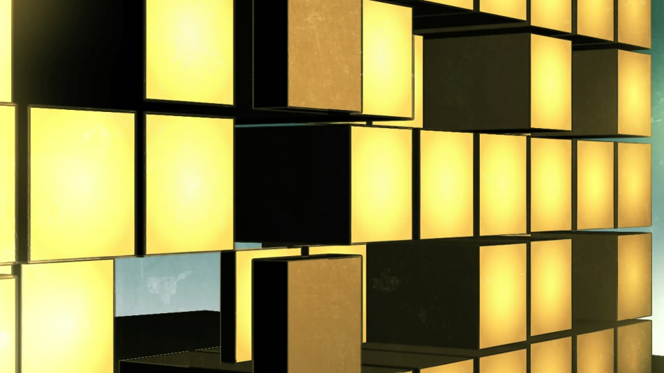 三维立体动画3分倒计时（有音乐）高清LED背景大屏幕视频素材TV