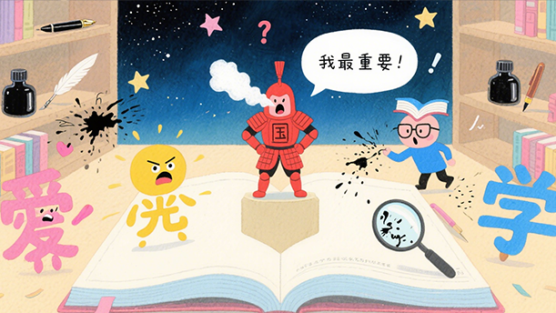 字典公公家里的争吵——关于现代诗歌的朗诵经典篇目