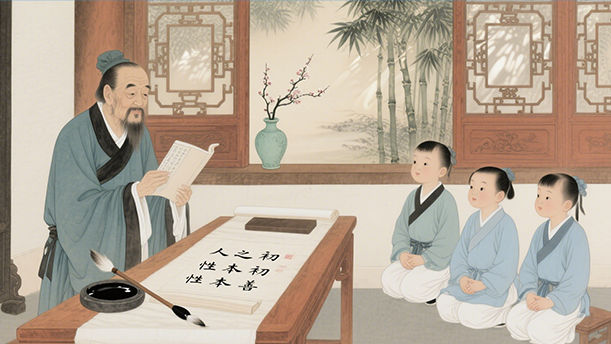 三字经（节选）——关于古风诗词的朗诵经典篇目