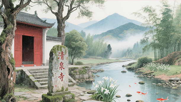 浣溪沙·游蕲水清泉寺——关于古风诗词的朗诵经典篇目