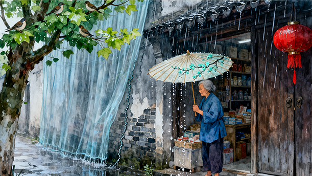 斜斜的小雨——关于经典散文的朗诵经典篇目