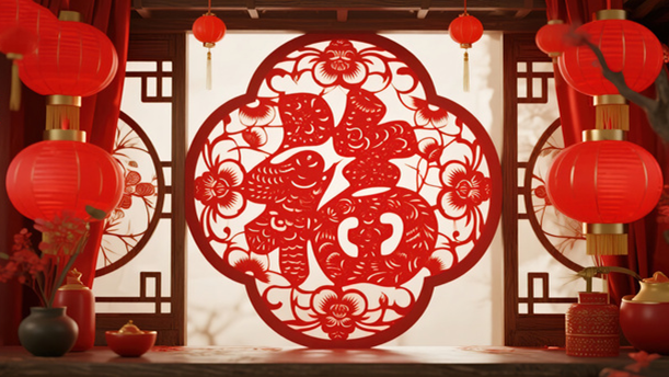 剪窗花——关于童话寓言的朗诵经典篇目