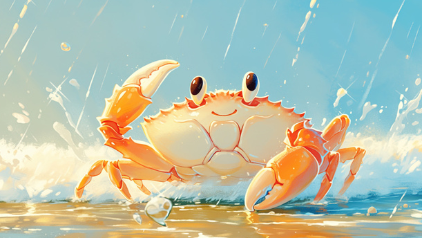 爱写诗的小螃蟹——关于经典散文的朗诵经典篇目