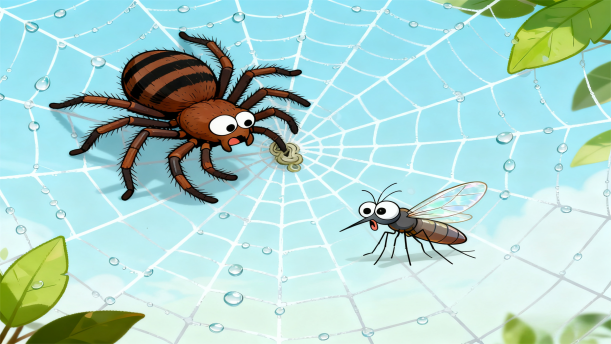 蜘  蛛——关于童话寓言的朗诵经典篇目