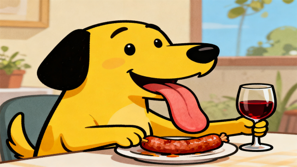 小黄狗吃香肠——关于童话寓言的朗诵经典篇目