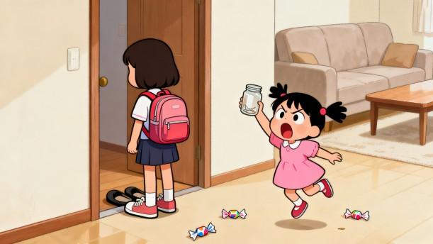 爱吃糖的妹妹——关于童话寓言的朗诵经典篇目