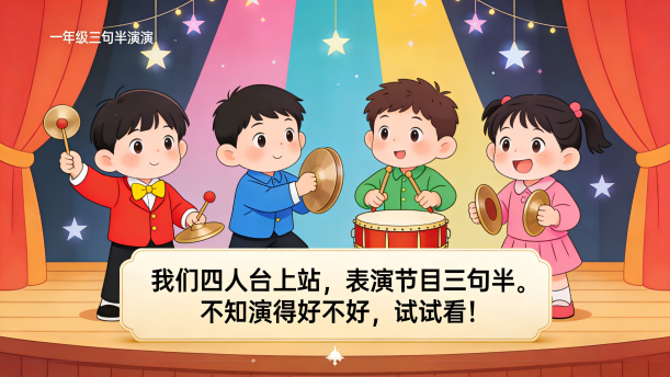 一年级三句半——关于经典散文的朗诵经典篇目