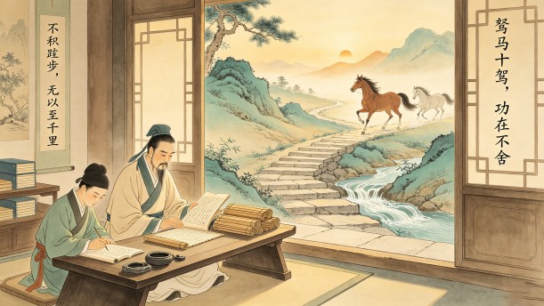 劝学——关于经典散文的朗诵经典篇目
