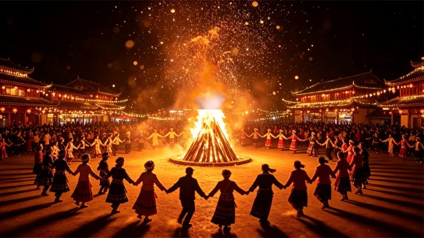 烟火灼灼,共度火把节——关于经典散文的朗诵经典篇目
