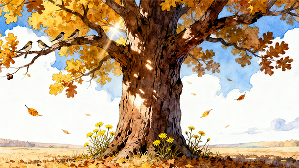 橡树——关于经典散文的演讲经典篇目