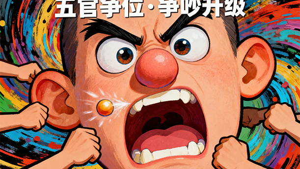 五官争位——关于童话寓言的演讲经典篇目