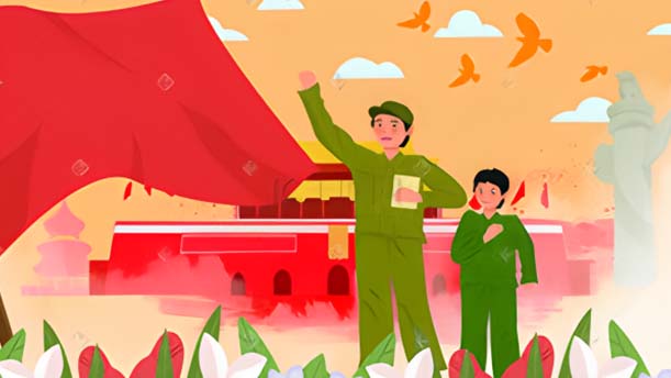 七月，飘扬的旗帜——关于党政祖国的演讲经典篇目