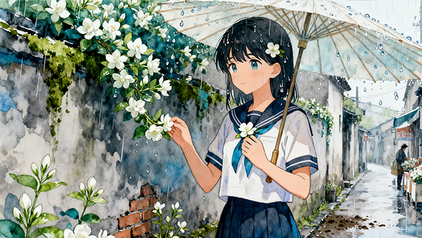 淡淡的茉莉——关于小说故事的演讲经典篇目