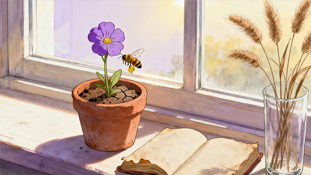 一朵淡紫色的小花——关于经典散文的演讲经典篇目